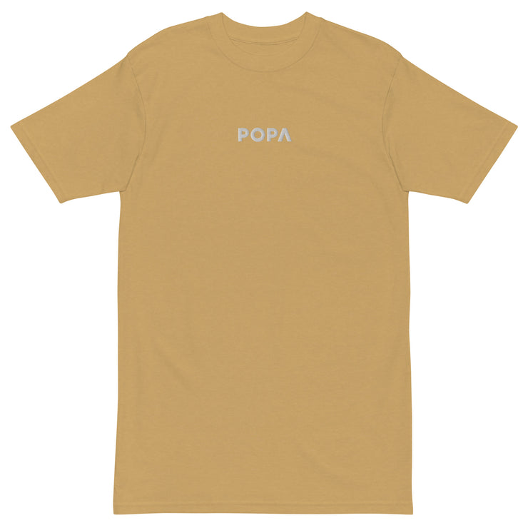 POPA Logo T-Shirt - White Text