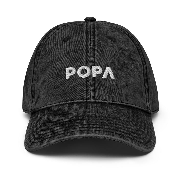 POPA - Vintage Cotton Twill Cap